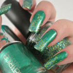 Green-Christmas-Glitter-Gradient