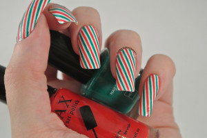 Red, Green & White Candy Canes